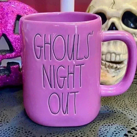 Rae Dunn Other - NEW Rae Dunn - GOULS' NIGHT OUT - Purple Mug 💜🎃